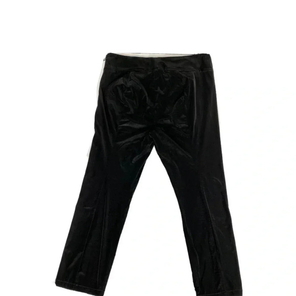 $179 NWT Good American The Croc Exec Pant Black High Waist Suede Plus Size 7 4XL - Picture 6 of 16